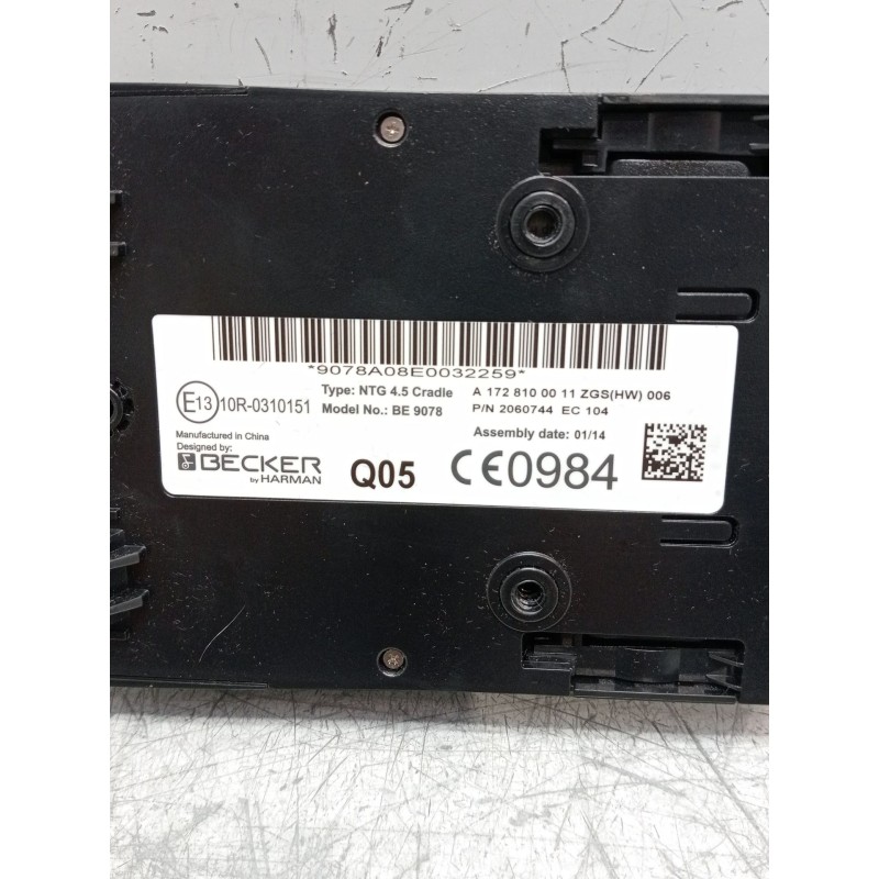 Recambio de modulo electronico para mercedes-benz clase glk (x204) 220 cdi 4-matic (204.984, 204.997) referencia OEM IAM A172810