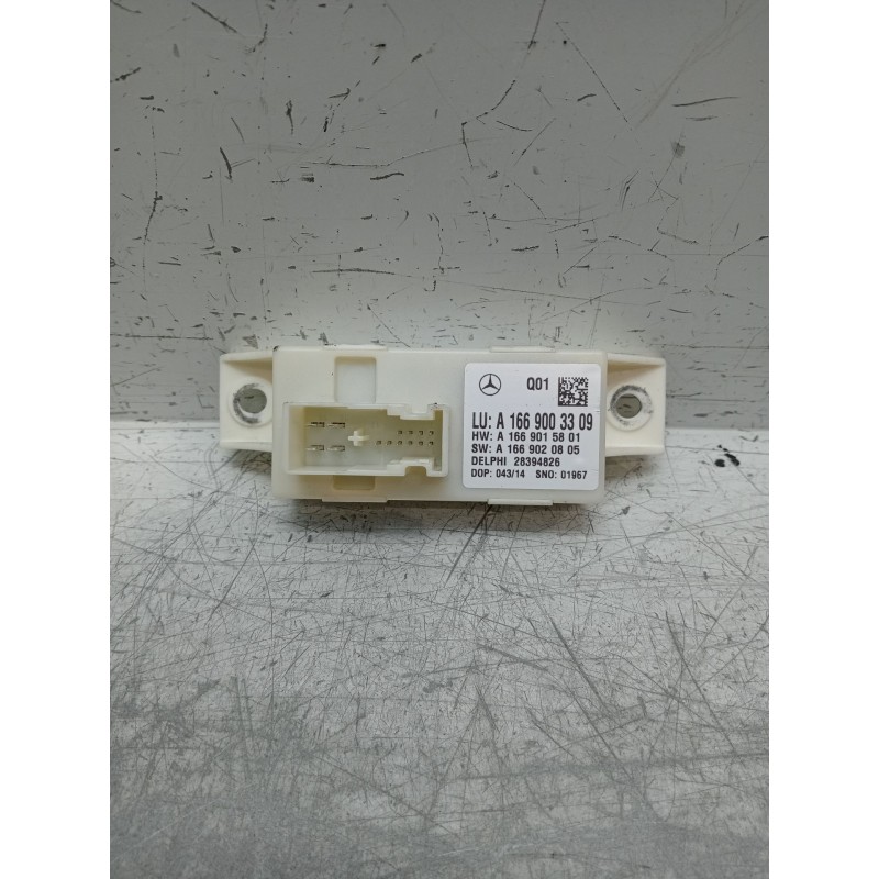 Recambio de modulo electronico para mercedes-benz clase glk (x204) 220 cdi 4-matic (204.984, 204.997) referencia OEM IAM A166900