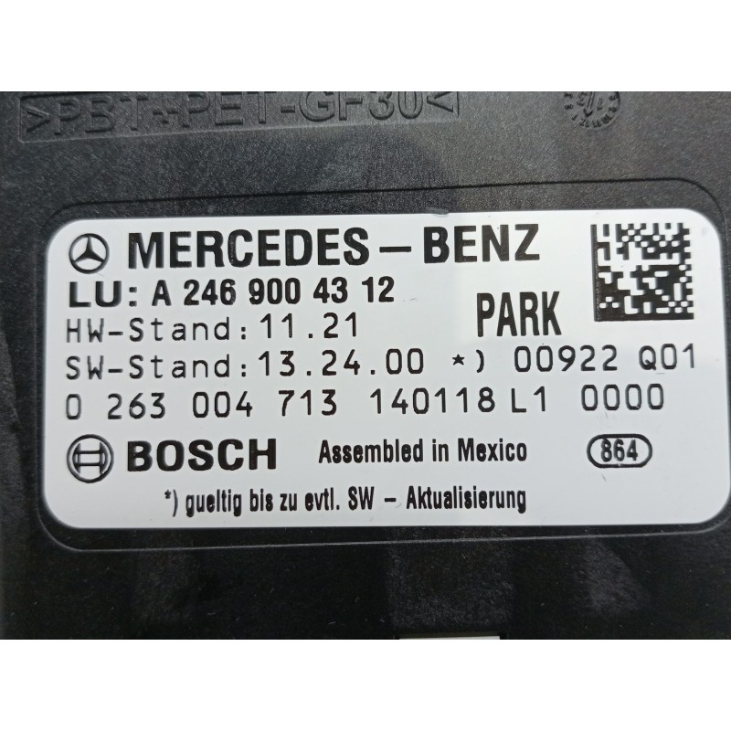 Recambio de modulo electronico para mercedes-benz clase glk (x204) 220 cdi 4-matic (204.984, 204.997) referencia OEM IAM A246900