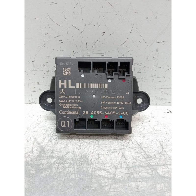 Recambio de modulo electronico para mercedes-benz clase glk (x204) 220 cdi 4-matic (204.984, 204.997) referencia OEM IAM A218900