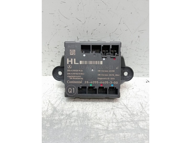 Recambio de modulo electronico para mercedes-benz clase glk (x204) 220 cdi 4-matic (204.984, 204.997) referencia OEM IAM A218900