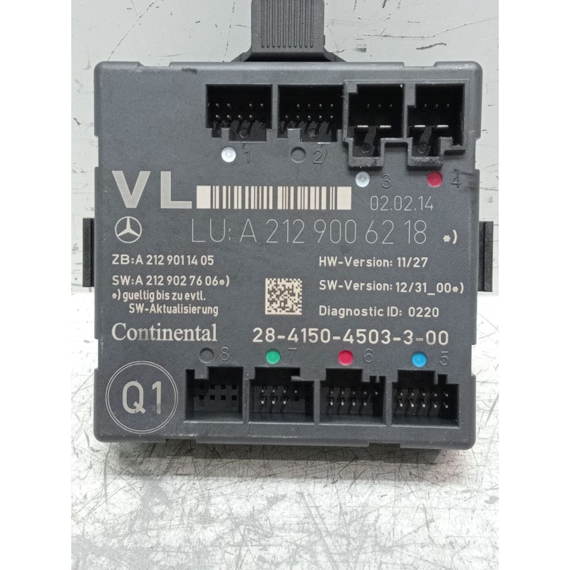 Recambio de modulo electronico para mercedes-benz clase glk (x204) 220 cdi 4-matic (204.984, 204.997) referencia OEM IAM A212900