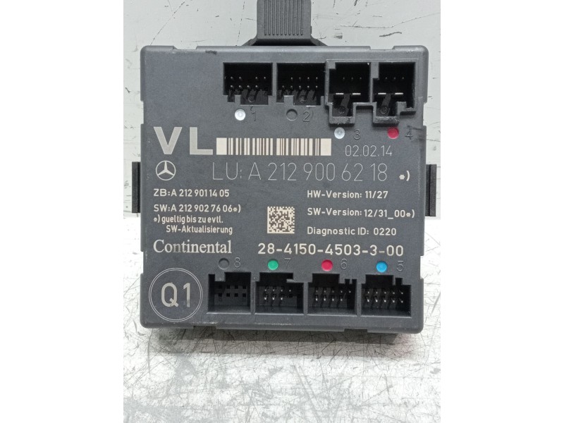 Recambio de modulo electronico para mercedes-benz clase glk (x204) 220 cdi 4-matic (204.984, 204.997) referencia OEM IAM A212900