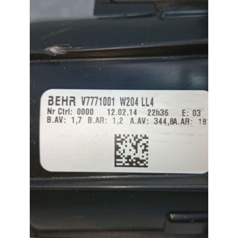 Recambio de motor calefaccion para mercedes-benz clase glk (x204) 220 cdi 4-matic (204.984, 204.997) referencia OEM IAM 9409653 