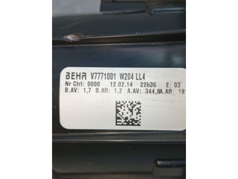 Recambio de motor calefaccion para mercedes-benz clase glk (x204) 220 cdi 4-matic (204.984, 204.997) referencia OEM IAM 9409653 