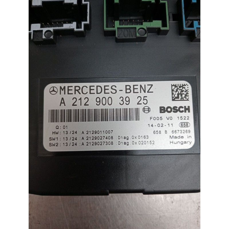 Recambio de caja reles / fusibles para mercedes-benz clase glk (x204) 220 cdi 4-matic (204.984, 204.997) referencia OEM IAM A212