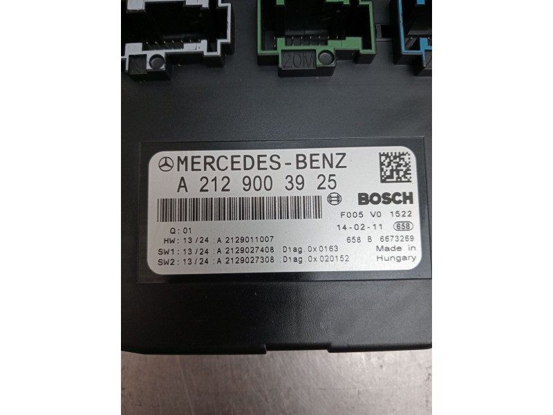 Recambio de caja reles / fusibles para mercedes-benz clase glk (x204) 220 cdi 4-matic (204.984, 204.997) referencia OEM IAM A212