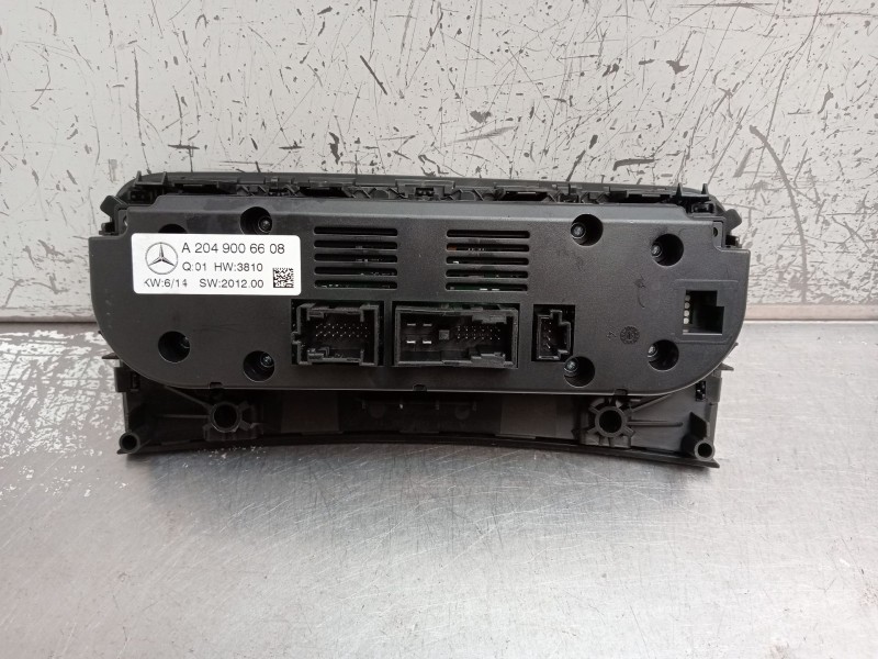 Recambio de mando calefaccion / aire acondicionado para mercedes-benz clase glk (x204) 220 cdi 4-matic (204.984, 204.997) refere
