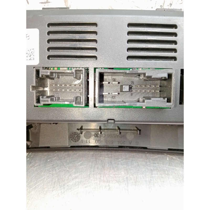 Recambio de mando calefaccion / aire acondicionado para mercedes-benz clase glk (x204) 220 cdi 4-matic (204.984, 204.997) refere