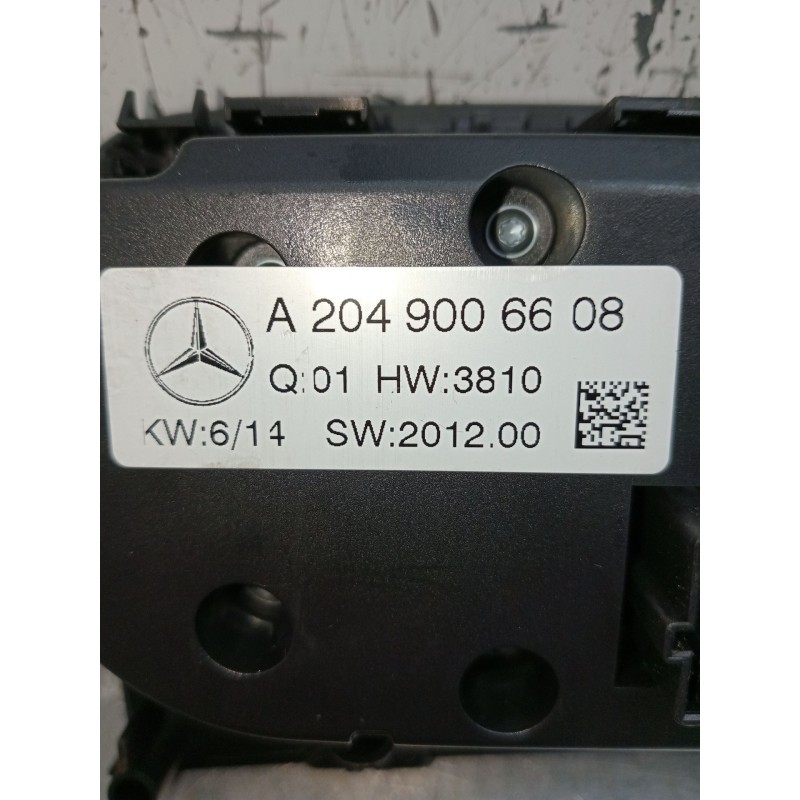 Recambio de mando calefaccion / aire acondicionado para mercedes-benz clase glk (x204) 220 cdi 4-matic (204.984, 204.997) refere