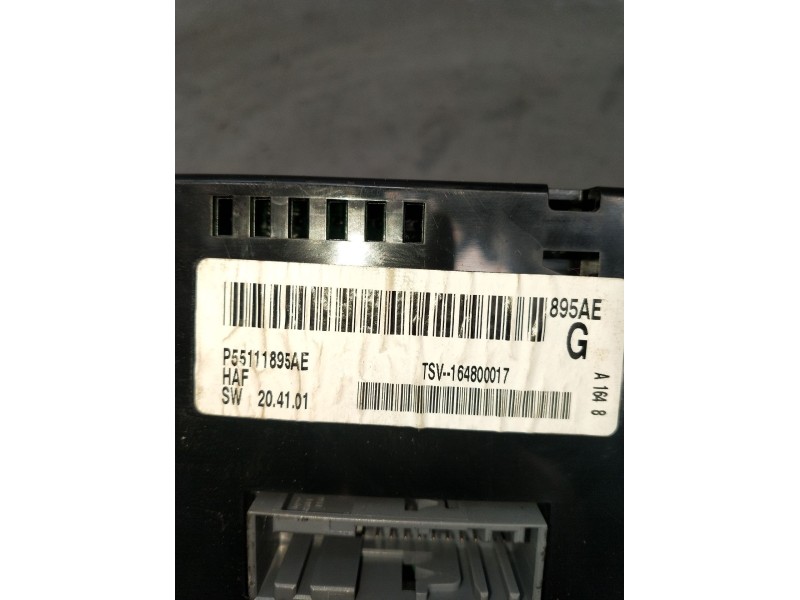 Recambio de mando calefaccion / aire acondicionado para dodge journey se referencia OEM IAM P55111895AE TSV164800017 2009