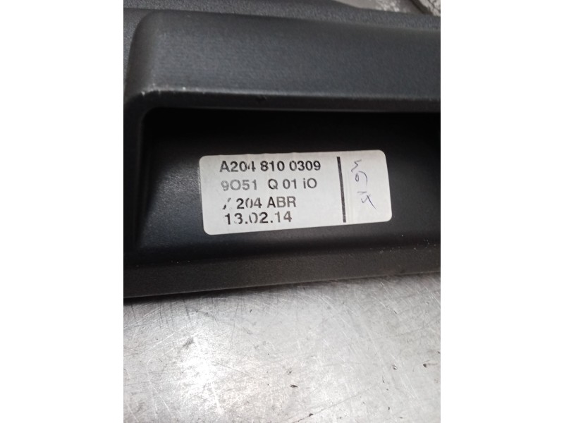 Recambio de bandeja trasera para mercedes-benz clase glk (x204) 220 cdi 4-matic (204.984, 204.997) referencia OEM IAM A204810030