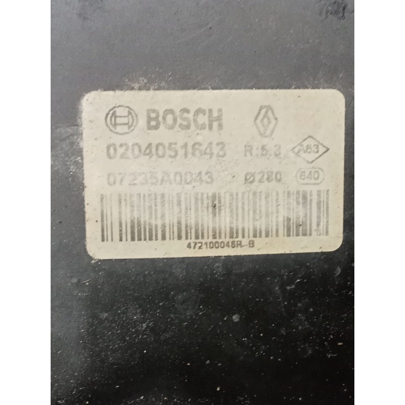 Recambio de servofreno para renault laguna iii (bt0/1) 1.5 dci (bt00, bt0a, bt0t, bt1j) referencia OEM IAM   08