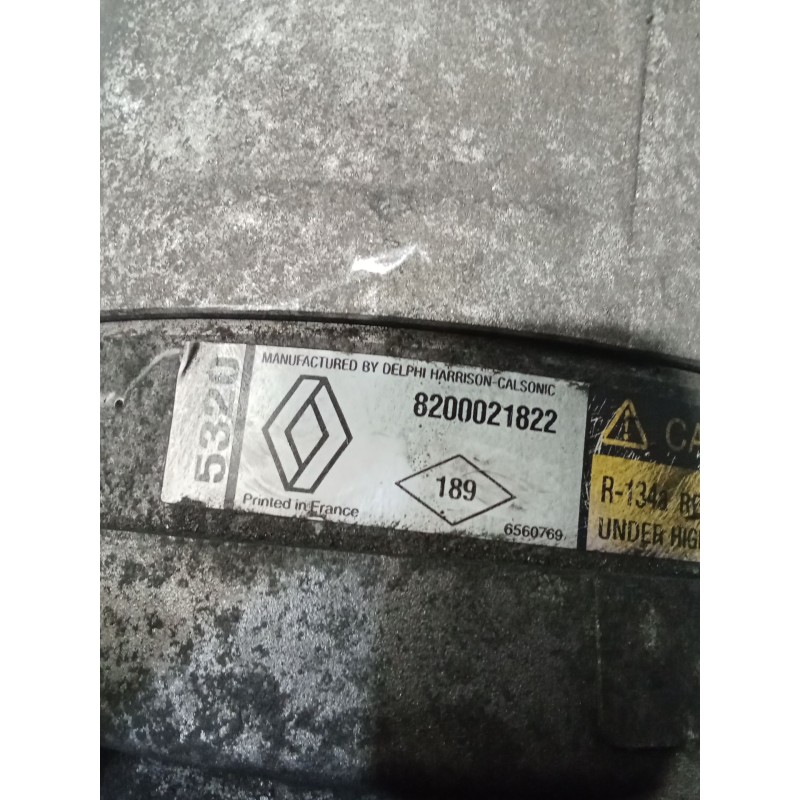 Recambio de compresor aire acondicionado para renault laguna ii (bg0/1_) 1.9 dci (bg08, bg0g) referencia OEM IAM   