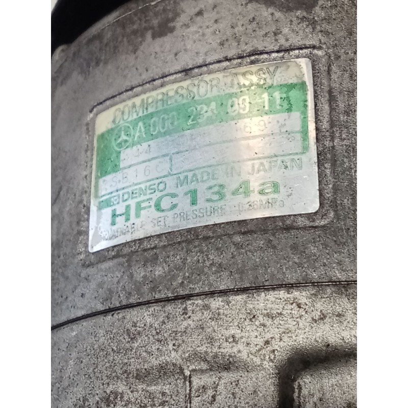 Recambio de compresor aire acondicionado para mercedes-benz clase e (w210) e 300 d (210.020) referencia OEM IAM   