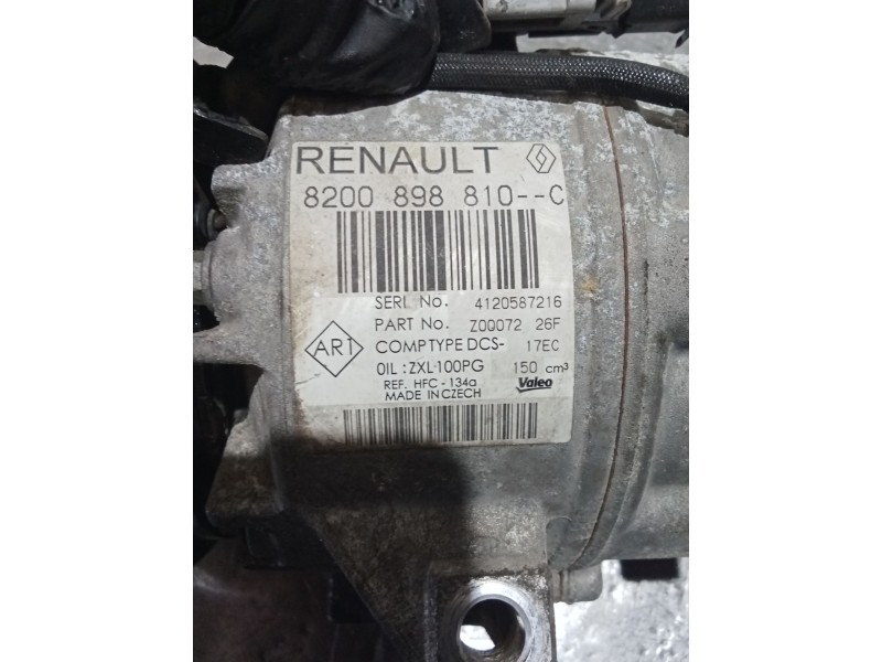 Recambio de compresor aire acondicionado para renault laguna iii (bt0/1) 1.5 dci (bt00, bt0a, bt0t, bt1j) referencia OEM IAM   