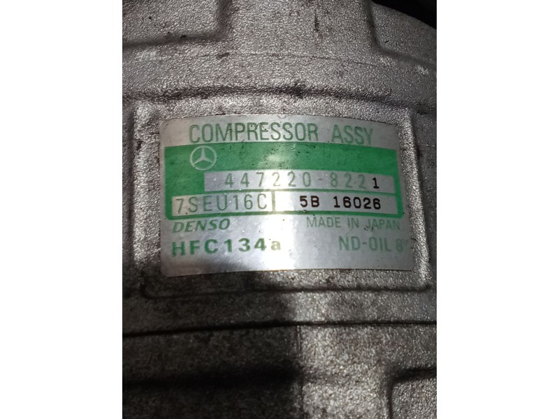 Recambio de compresor aire acondicionado para mercedes-benz clase c (w203) c 220 cdi (203.006) referencia OEM IAM   