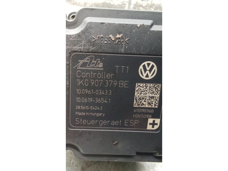 Recambio de abs para volkswagen golf vi (5k1) 1.6 tdi referencia OEM IAM 1K0907379BE 10096103433 10061936541 1K0614517CP 1002120