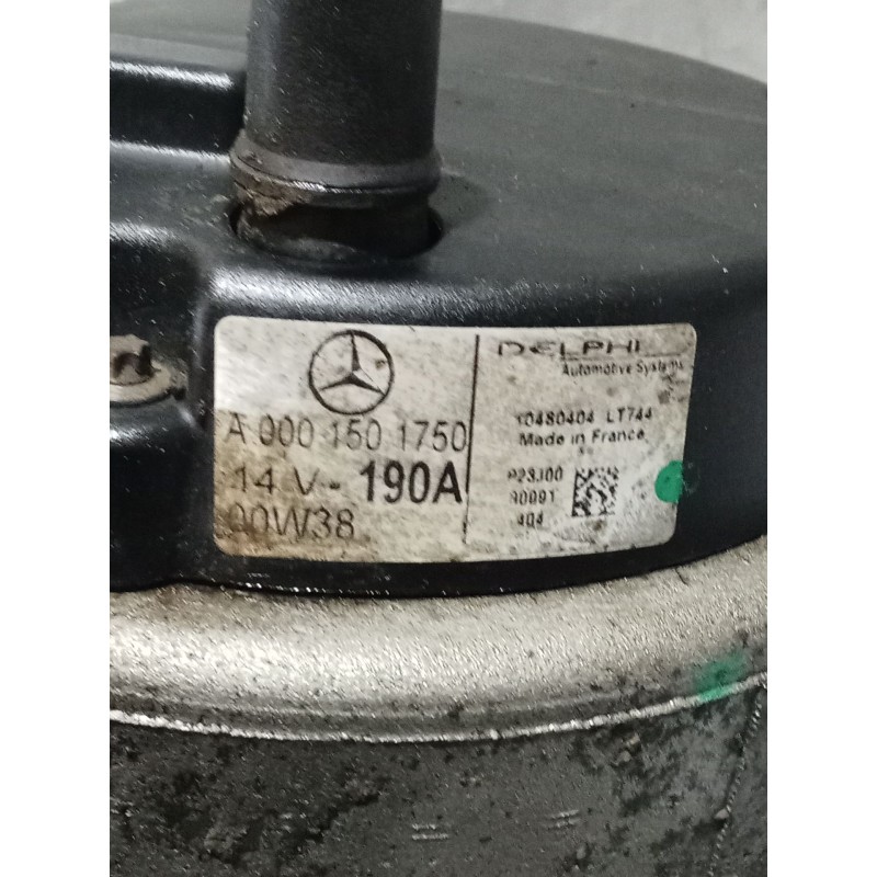 Recambio de alternador para mercedes-benz clase c (w203) c 220 cdi (203.006) referencia OEM IAM   