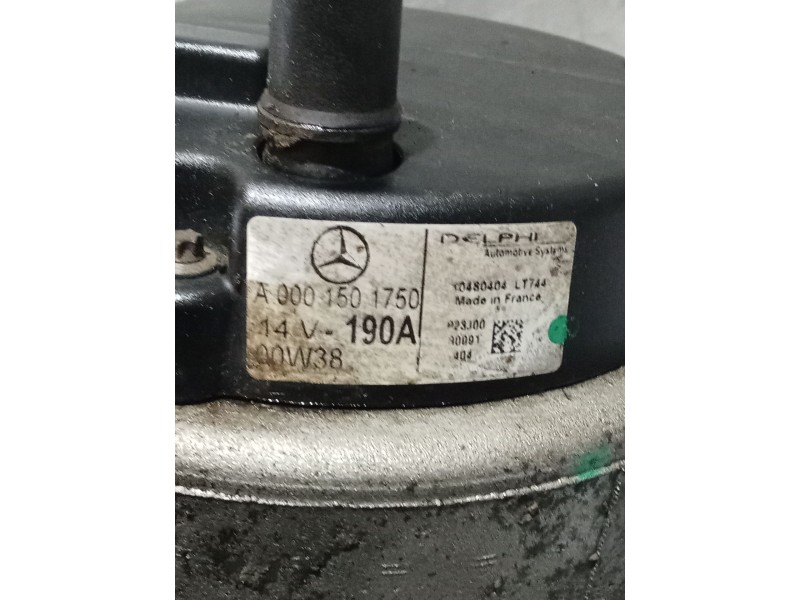 Recambio de alternador para mercedes-benz clase c (w203) c 220 cdi (203.006) referencia OEM IAM   