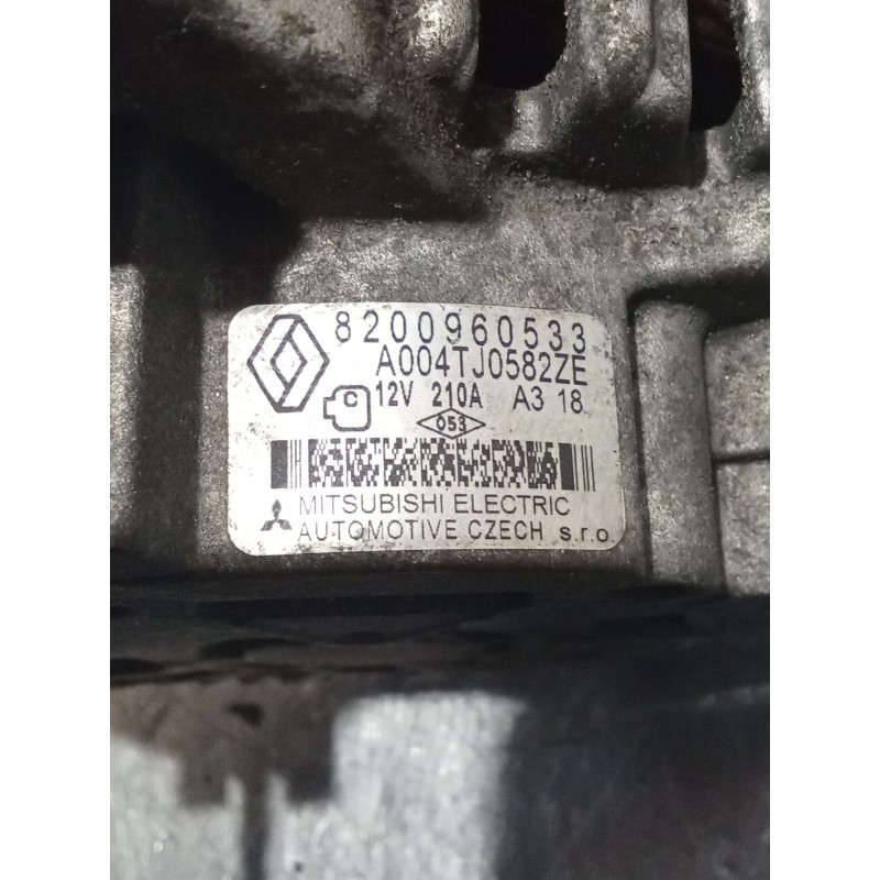 Recambio de alternador para renault laguna iii (bt0/1) 1.5 dci (bt00, bt0a, bt0t, bt1j) referencia OEM IAM   