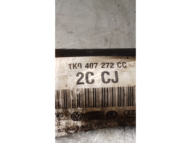 Recambio de transmision delantera derecha para volkswagen golf vi (5k1) 1.6 tdi referencia OEM IAM   09