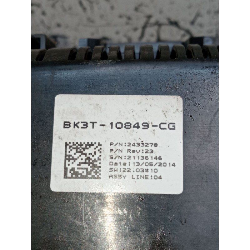 Recambio de cuadro instrumentos para ford transit v363 furgoneta (fcd, fdd) 2.2 tdci rwd referencia OEM IAM BK3T10849CG 2433278 