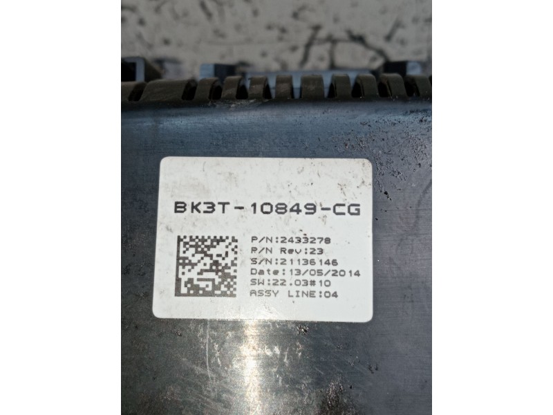 Recambio de cuadro instrumentos para ford transit v363 furgoneta (fcd, fdd) 2.2 tdci rwd referencia OEM IAM BK3T10849CG 2433278 