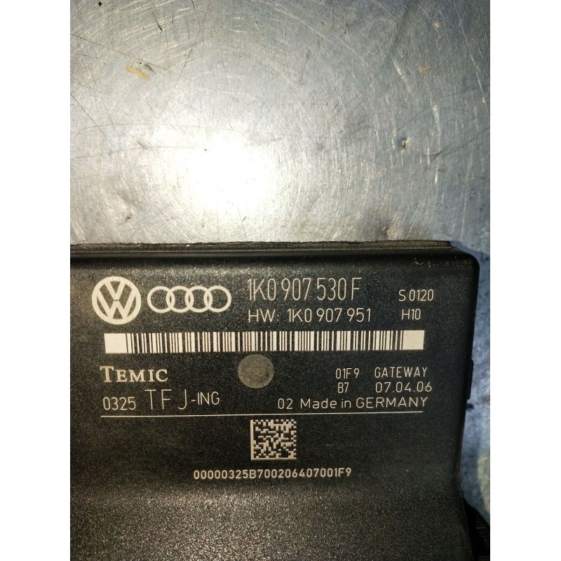 Recambio de modulo electronico para volkswagen touran (1t1, 1t2) 2.0 tdi 16v referencia OEM IAM 1K0907530F 1K0907951 2003