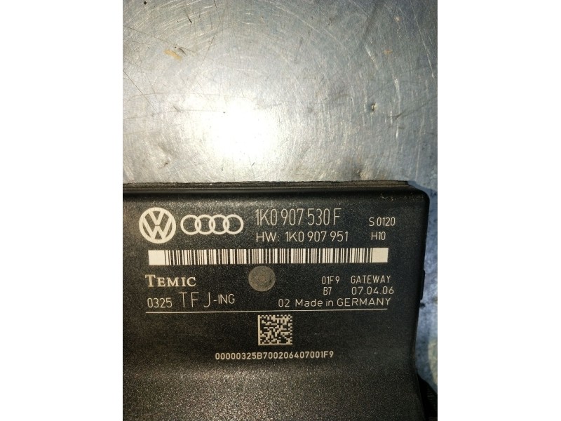 Recambio de modulo electronico para volkswagen touran (1t1, 1t2) 2.0 tdi 16v referencia OEM IAM 1K0907530F 1K0907951 2003