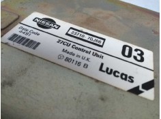 Recambio de centralita motor uce para nissan primera berl./familiar (p10/w10) 2.0 16v cat referencia OEM IAM 2371070J66 80116B 0 2