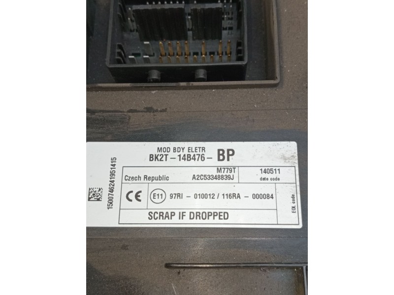 Recambio de caja reles / fusibles para ford transit v363 furgoneta (fcd, fdd) 2.2 tdci rwd referencia OEM IAM BK2T14B476BP A2C53