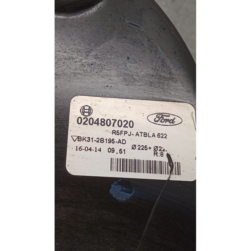 Recambio de servofreno para ford transit v363 furgoneta (fcd, fdd) 2.2 tdci rwd referencia OEM IAM 0204807020 BK312B195AD 13