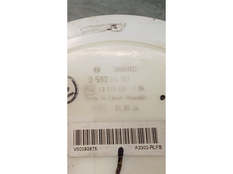 Recambio de bomba combustible para opel astra h (a04) 1.6 (l48) referencia OEM IAM 0580314083 13119487 04