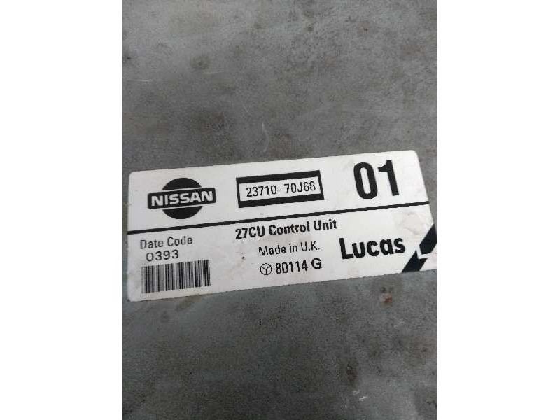 Recambio de centralita motor uce para nissan primera berl./familiar (p10/w10) referencia OEM IAM 2371070J68 80114G 01