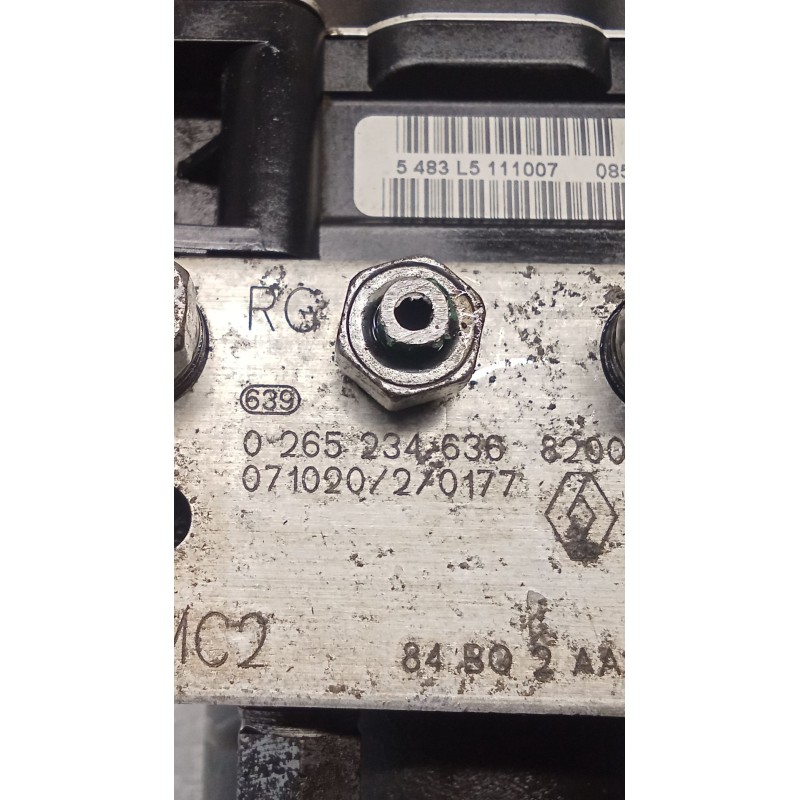 Recambio de abs para renault scénic ii (jm0/1_) 1.5 dci (jm1e, jm16) referencia OEM IAM 0265950770 0265234636 8200756306