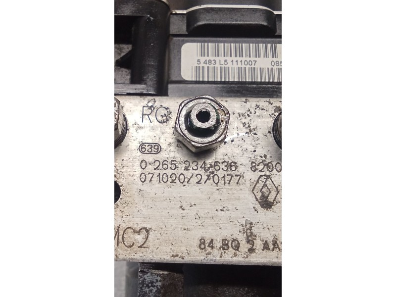 Recambio de abs para renault scénic ii (jm0/1_) 1.5 dci (jm1e, jm16) referencia OEM IAM 0265950770 0265234636 8200756306