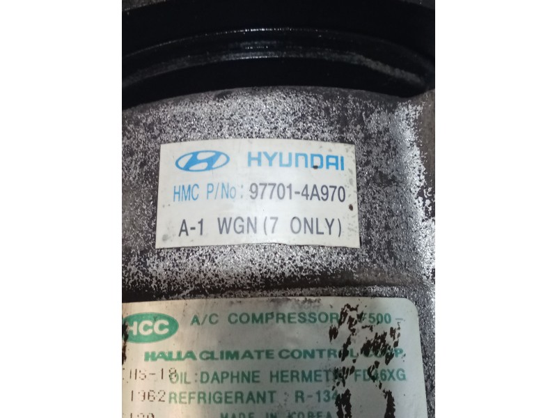 Recambio de compresor aire acondicionado para hyundai h-1 / starex autobús (a1) 2.5 crdi referencia OEM IAM   