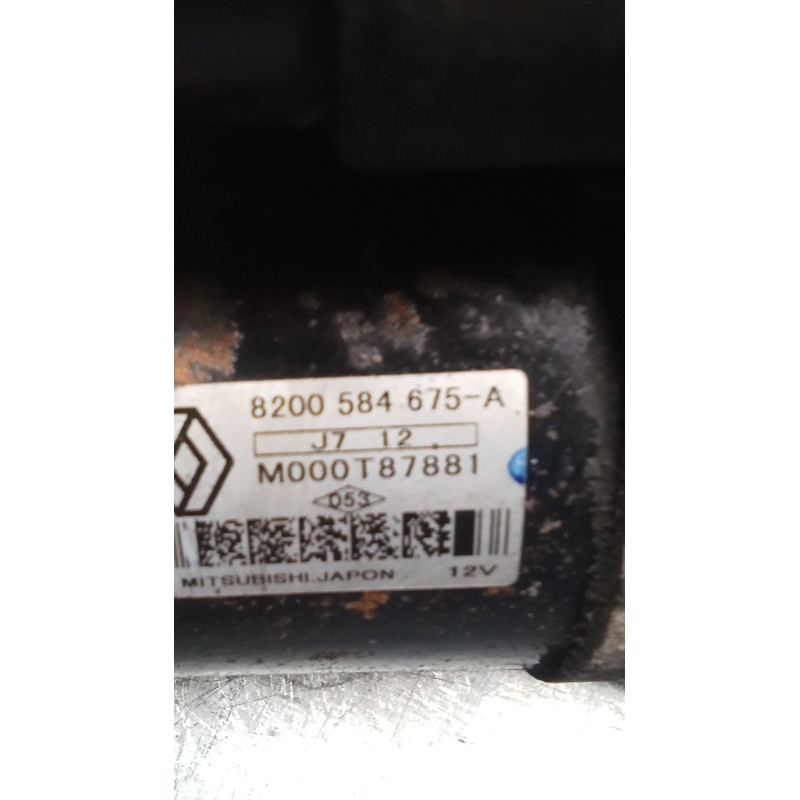 Recambio de motor arranque para renault scénic ii (jm0/1_) 1.5 dci (jm1e, jm16) referencia OEM IAM 8200584675A M000T87881 06