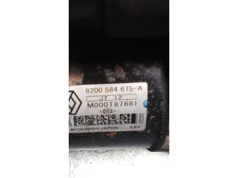 Recambio de motor arranque para renault scénic ii (jm0/1_) 1.5 dci (jm1e, jm16) referencia OEM IAM 8200584675A M000T87881 06