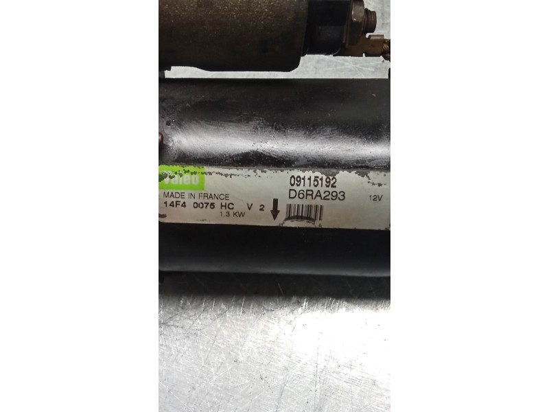 Recambio de motor arranque para opel astra h (a04) 1.6 (l48) referencia OEM IAM  09115192 04