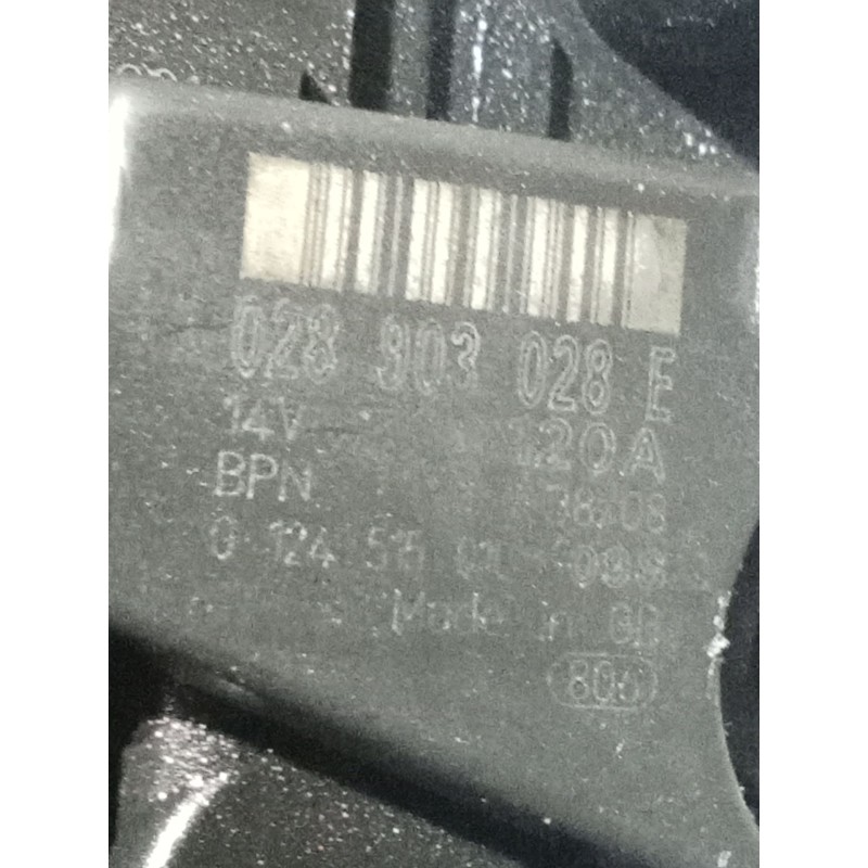 Recambio de alternador para seat ibiza iv sc (6j1, 6p5) 1.9 tdi referencia OEM IAM   