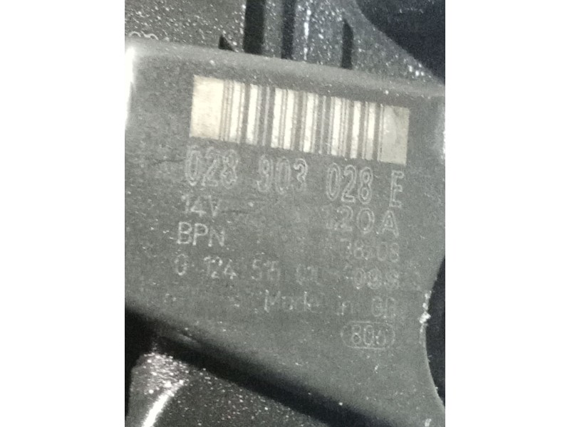 Recambio de alternador para seat ibiza iv sc (6j1, 6p5) 1.9 tdi referencia OEM IAM   