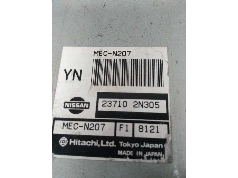 Recambio de centralita motor uce para nissan almera (n15) referencia OEM IAM 237102N305 MECN207 YN Recambio de centralita motor uce para nissan almera (n15) referencia OEM IAM 237102N305 MECN207 YN