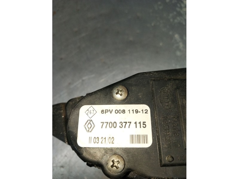 Recambio de potenciometro pedal para renault trucks mascott furgoneta 150.65 (a00300166) referencia OEM IAM 6PV00811912 77003771