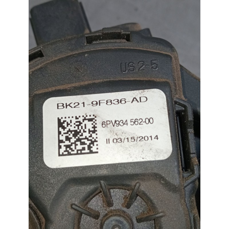 Recambio de potenciometro pedal para ford transit v363 furgoneta (fcd, fdd) 2.2 tdci rwd referencia OEM IAM BK219F836AD 6PV93456