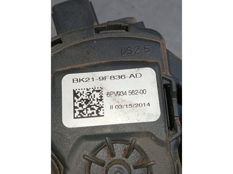 Recambio de potenciometro pedal para ford transit v363 furgoneta (fcd, fdd) 2.2 tdci rwd referencia OEM IAM BK219F836AD 6PV93456