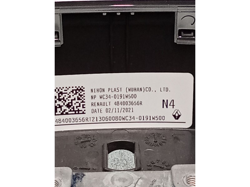 Recambio de volante para renault arkana i (lcm_, ldn_) 1.6 e-tech 145 (ldmu) referencia OEM IAM 484003656R  