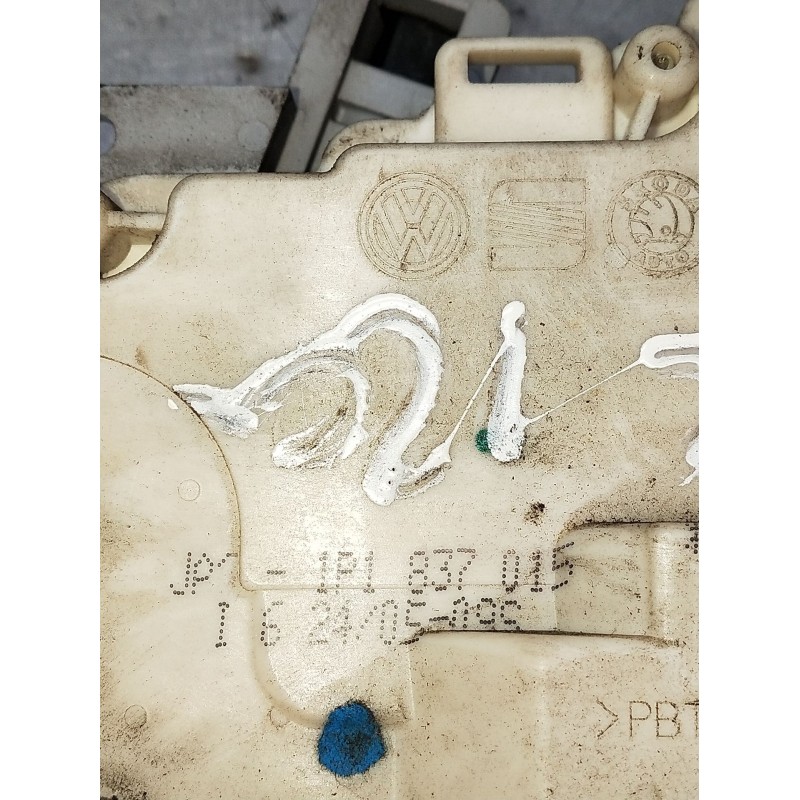 Recambio de motor cierre centralizado delantero izquierdo para seat leon (1p1) 2.0 tdi 16v referencia OEM IAM 1P1837015 5P 2005