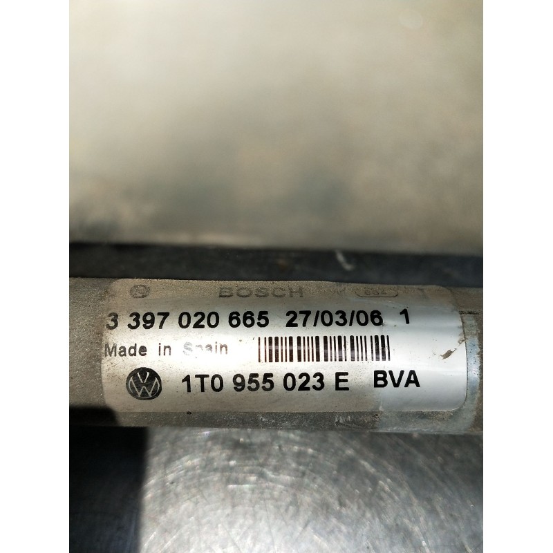 Recambio de motor limpia delantero para volkswagen touran (1t1, 1t2) 2.0 tdi 16v referencia OEM IAM 1T0955023E 3397020665 DERECH